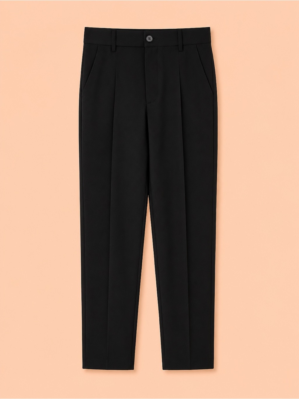 WOMENS BLACK TAILORED DRESS PANT